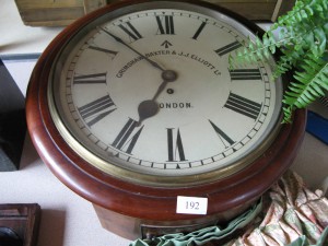Lot 192 - Station Clock - Sold for £140