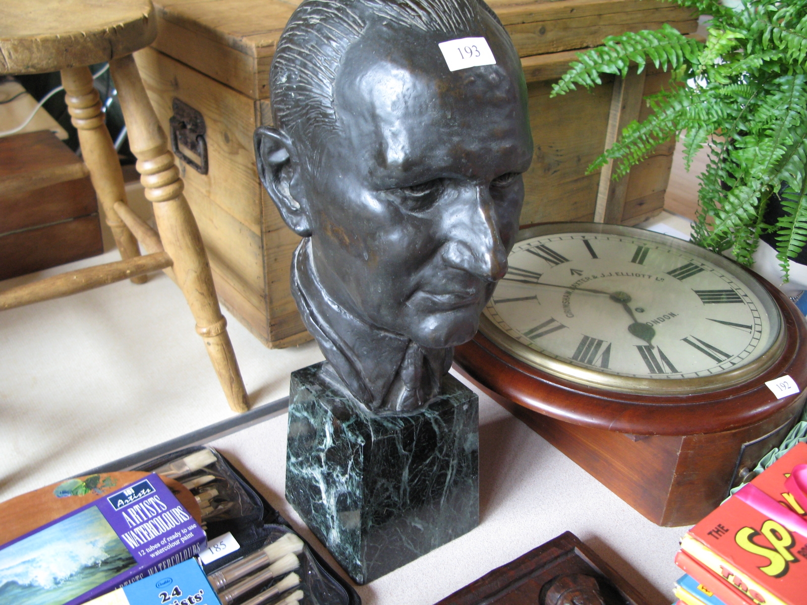 Bronze Bust - Sold for £140