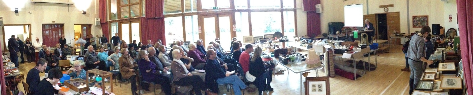 Buyers at our December 2015 auction at Itchen Abbas Village Hall