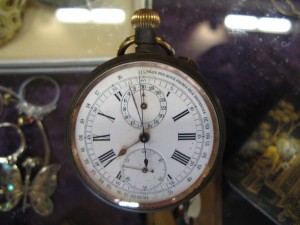 Lot 172 - Pocket timing watch for quarter mile distance - Sold for £30