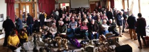 Full auction room at Itchen Abbas - March 2016