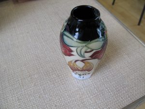 Lot 51 - Moorcroft vase - Sold for £55