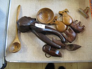 Lot 131 - Collection of Wooden Items - Sold for £50