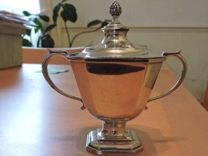 Lot 233 - Christening Cup Sheffield 1940 216.2 grams - Sold for £90