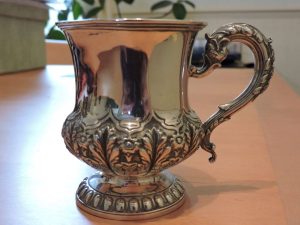 Lot 232 - Tankard London 1829 Barnard - Sold for £90