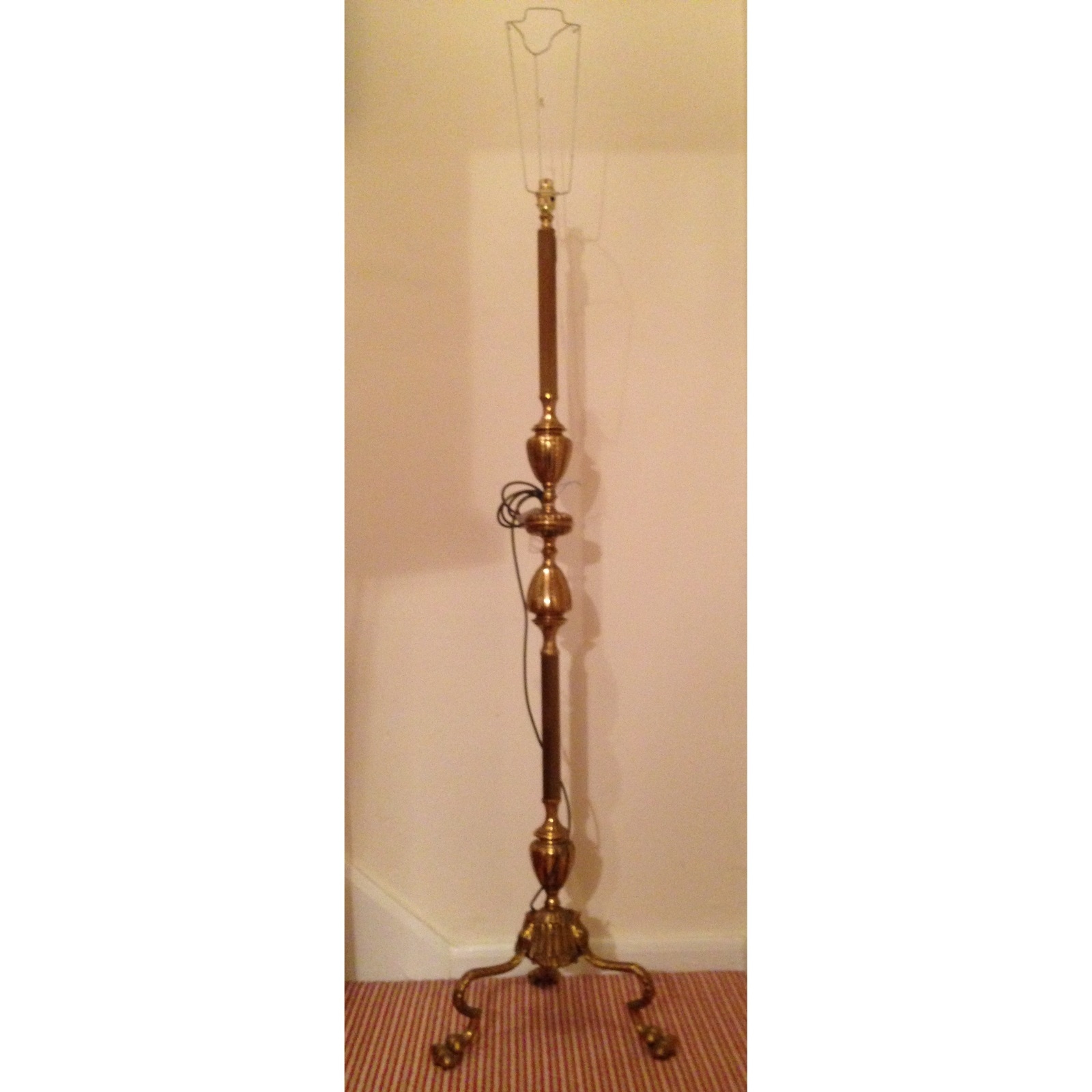 Brass Standard Lamp