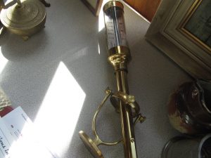 Lot 7 - Mercury Barometer Gimbal Mount - Sold for £30