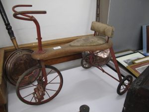 Lot 384 - Antique childs tricycle - Sold for £30