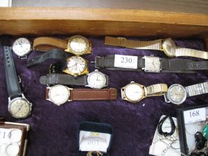 Lot 230 - Ten Gentleman's Wrist Watches - Sold for £100