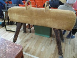 Lot 343 - Vintage pommel horse - Sold for £40