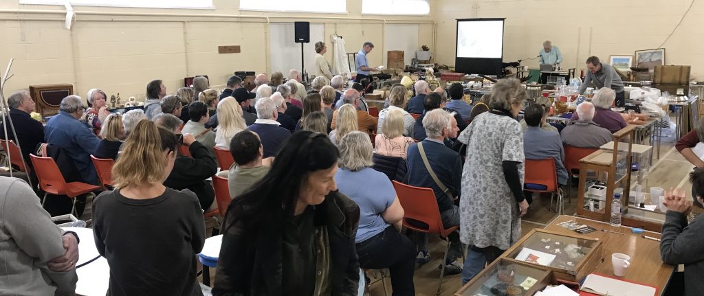 Auction at Badger Farm Community Centre 4th May 2019