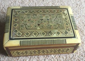 Box with inlaid decoration