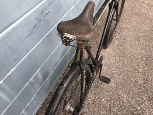 Raleigh Roadster with Middlemore saddle