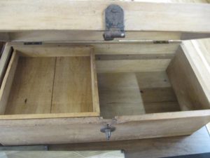 Lot 350 - Wooden Tool Box - Sold for £22