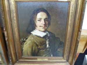Lot 310 - Portrait in Oils by Jancsek - Sold for £220