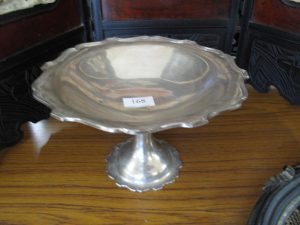 Lot 168 - Mappin and Webb Silver Fruit Bowl - Sold for £150