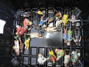 Lot 165 - Collection of Britains & others: Lead Farmers, Workers, Dairy Maids etc - Sold for £40