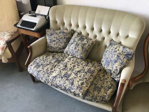 Upholstered Parker Knoll 2 Seater Sofa