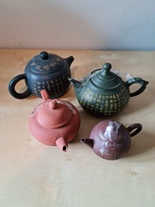 Selection of Chinese tea pots