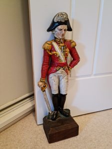 Duke of Wellington cast iron door stop