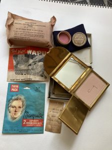 Vintage beauty products