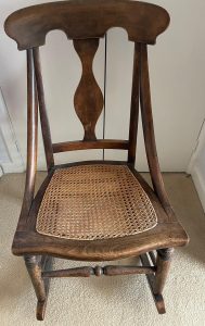 Vintage wooden chair