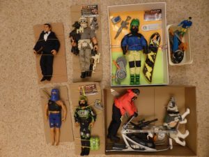 Collection of Action Man figures