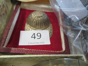 1970 hallmarked silver caddy spoon