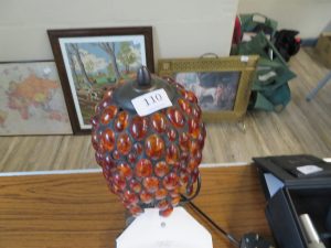Baltic amber hand crafted lamp