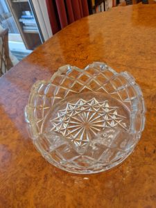 medium sized glass bowl