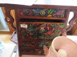 Wooden oriental drawers