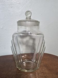 Art deco sweet jar