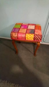 Upcycled stool