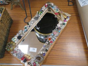 Ornate wall mirror