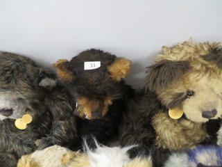 Hamish the Charlie Bear and friends sold for £75