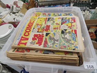 TV comics from 1970s sold for £80