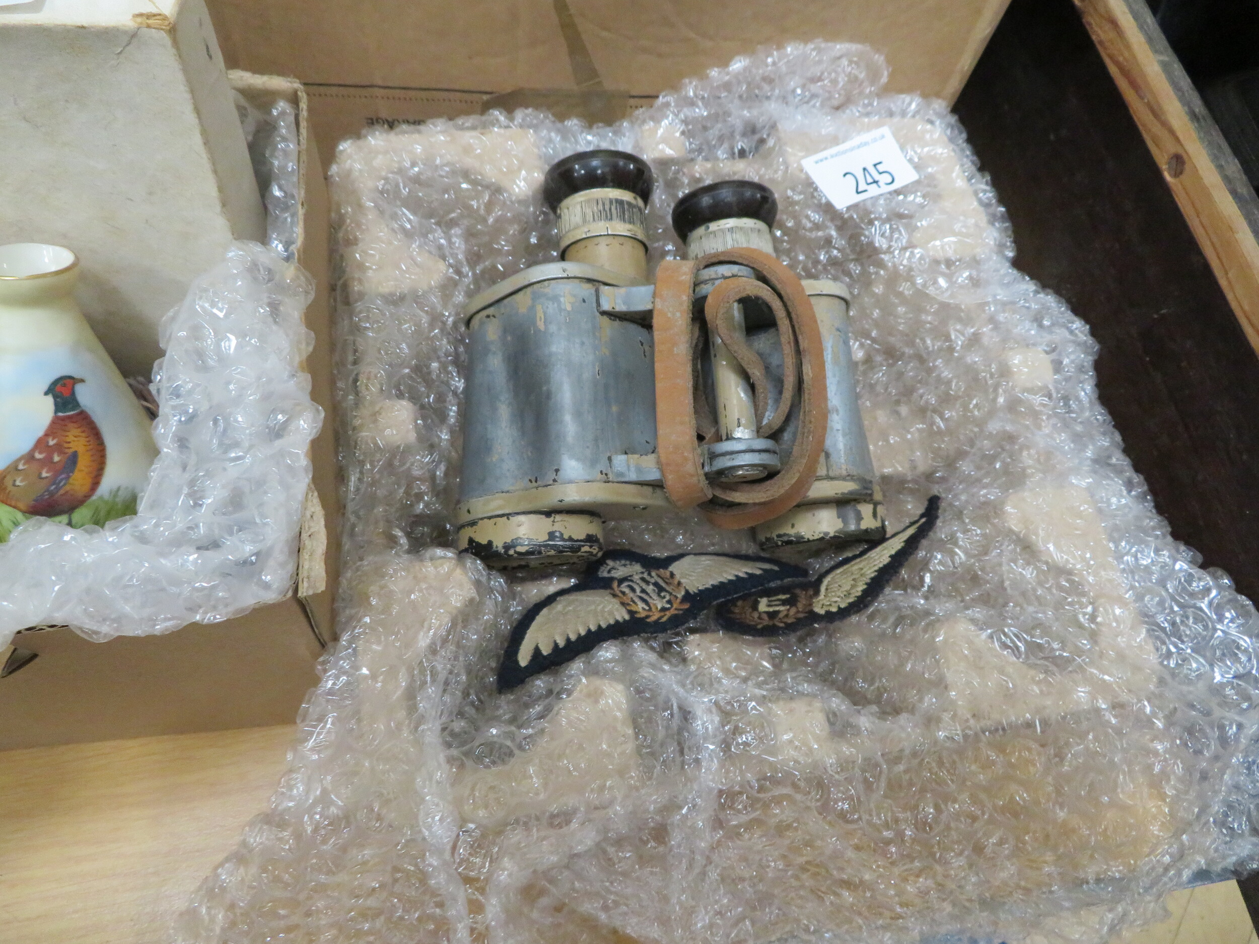 WW2 German Field binoculars sold for £50
