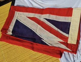 WWII era Red ensign flag
