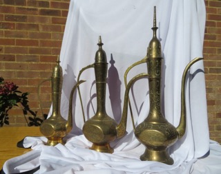 Brass ewers