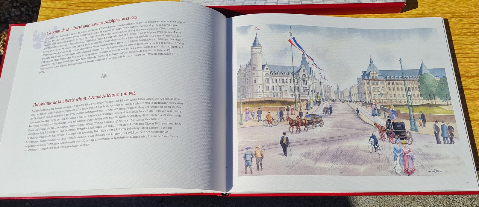 Luxembourg Belle Épogue prints